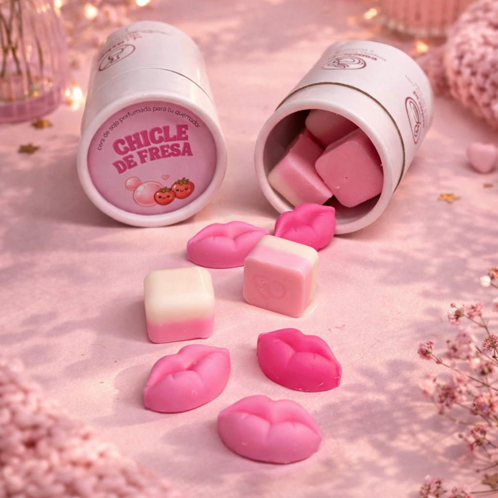 Wax melts - Pastilha elástica de morango