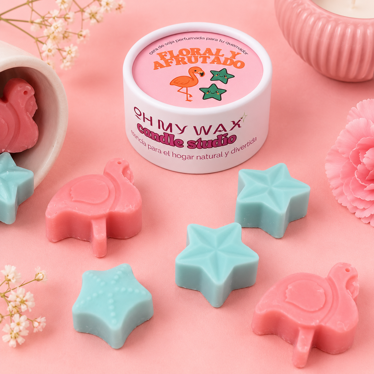 Wax melts - Floral e frutada (+100 horas)
