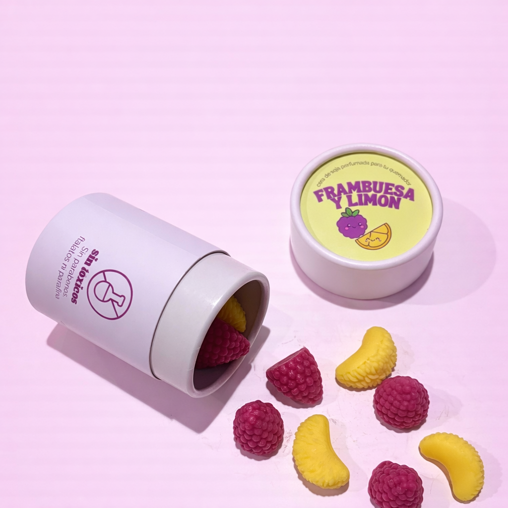 Wax melts - Framboesa e limão (+100 horas)