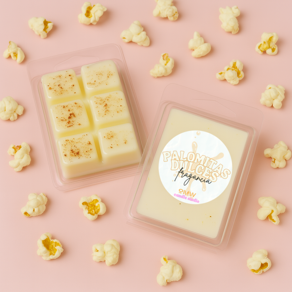 Wax melts - Pastilha de pipocas doces