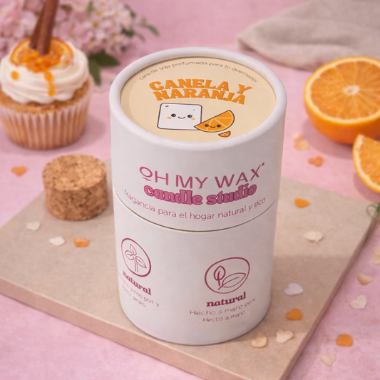 Wax melts - Laranja e canela (+100 horas)