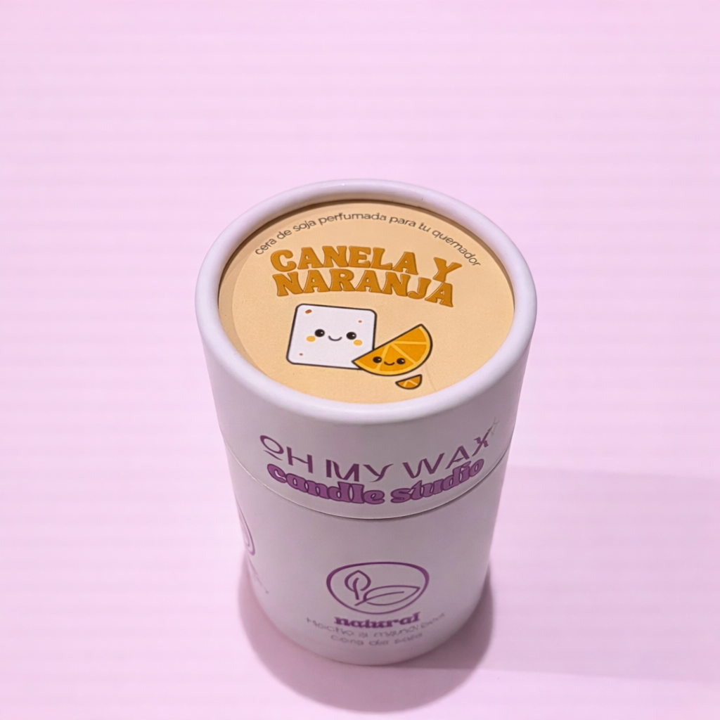 Wax melts - Laranja e canela (+100 horas)