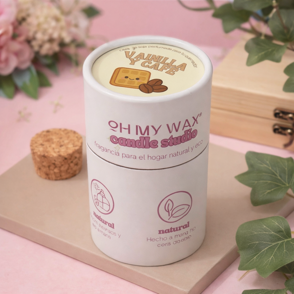 Wax melts- Waffles de baunilha e café (+100 horas)
