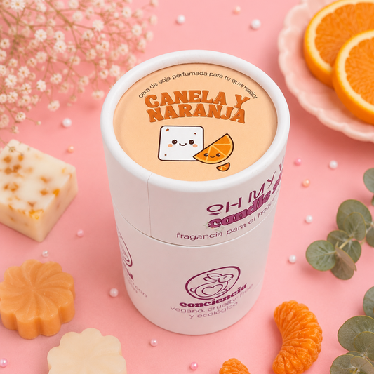 Wax melts - Laranja e canela (+100 horas)