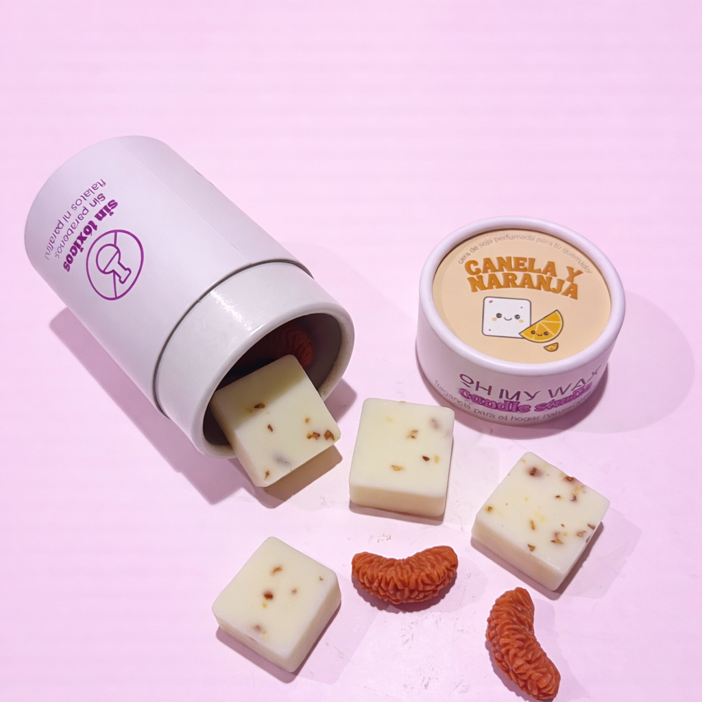 Wax melts - Laranja e canela (+100 horas)
