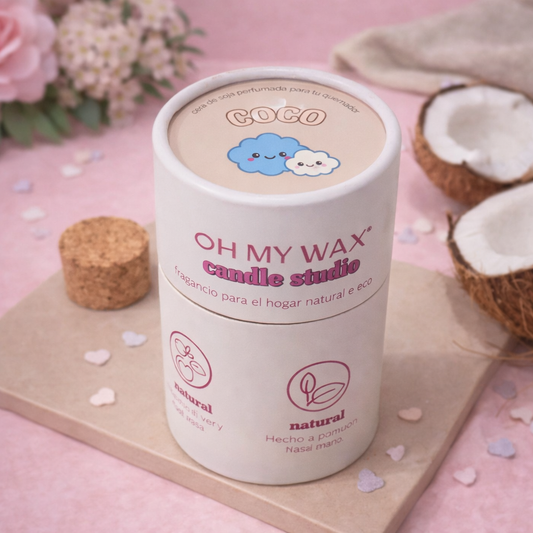 Wax melts - Nuvens de coco (+100 horas)