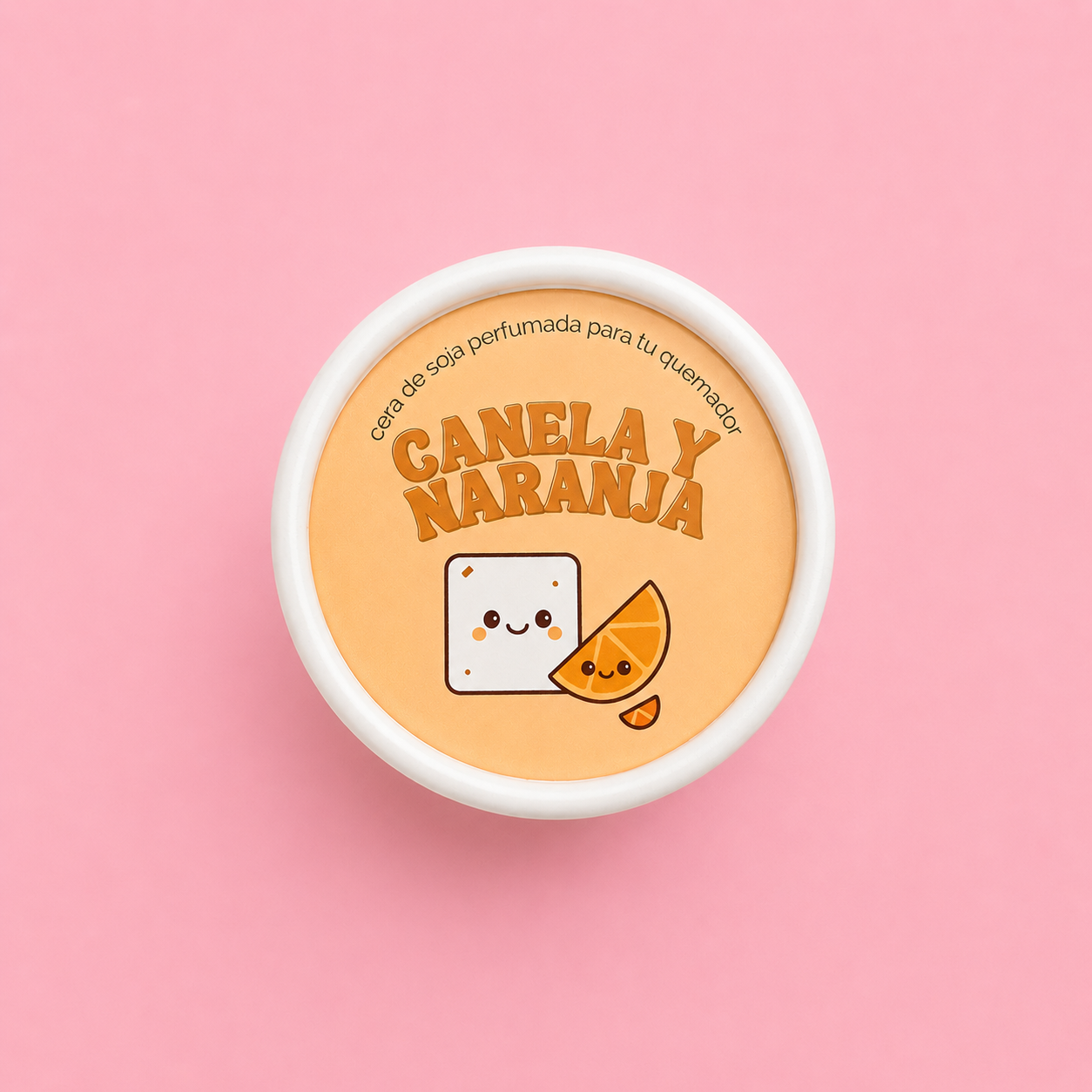 Wax melts - Laranja e canela (+100 horas)