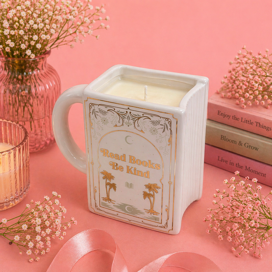 Vela Taza Blanca de Naranja y Verbena + Recarga a elegir (800gr)