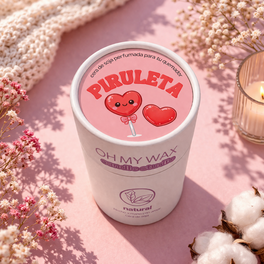 Ceras perfumadas - Chupa-chupa