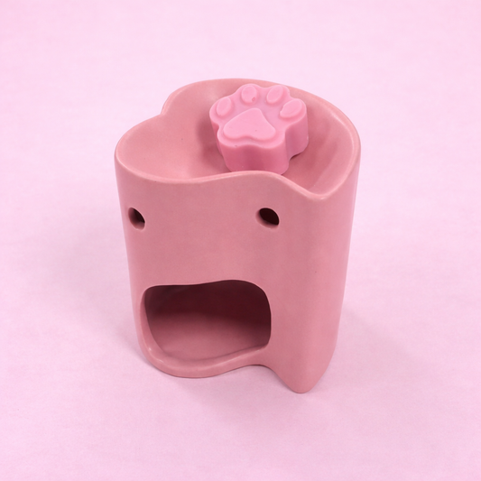 Queimador Coração cor-de-rosa
