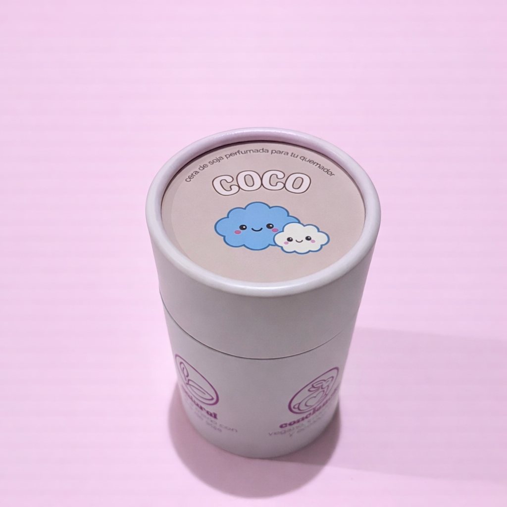 Wax melts - Nuvens de coco (+100 horas)