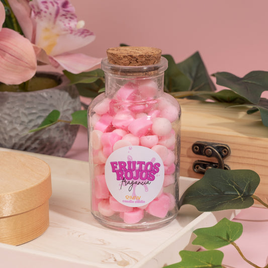 Wax melts - Frasco de frutos vermelhos (+120 horas)