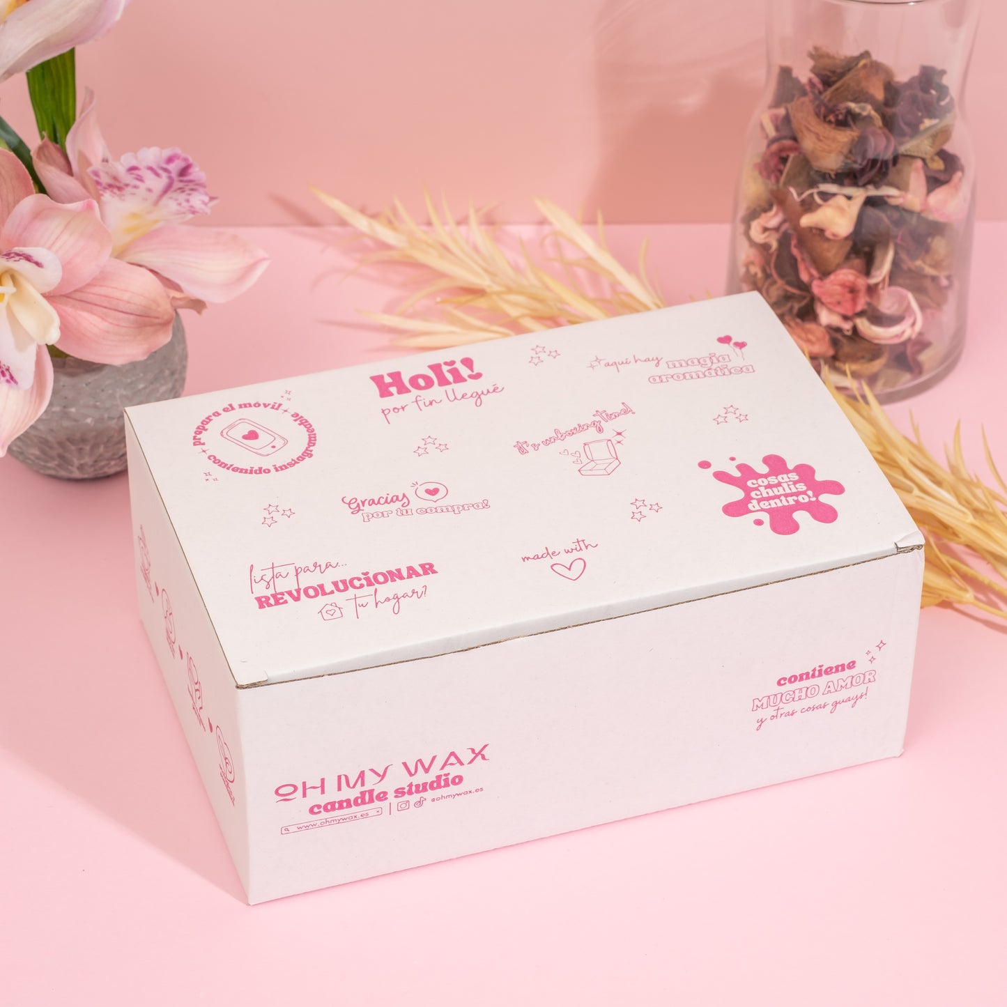 Caixa surpresa de wax melts