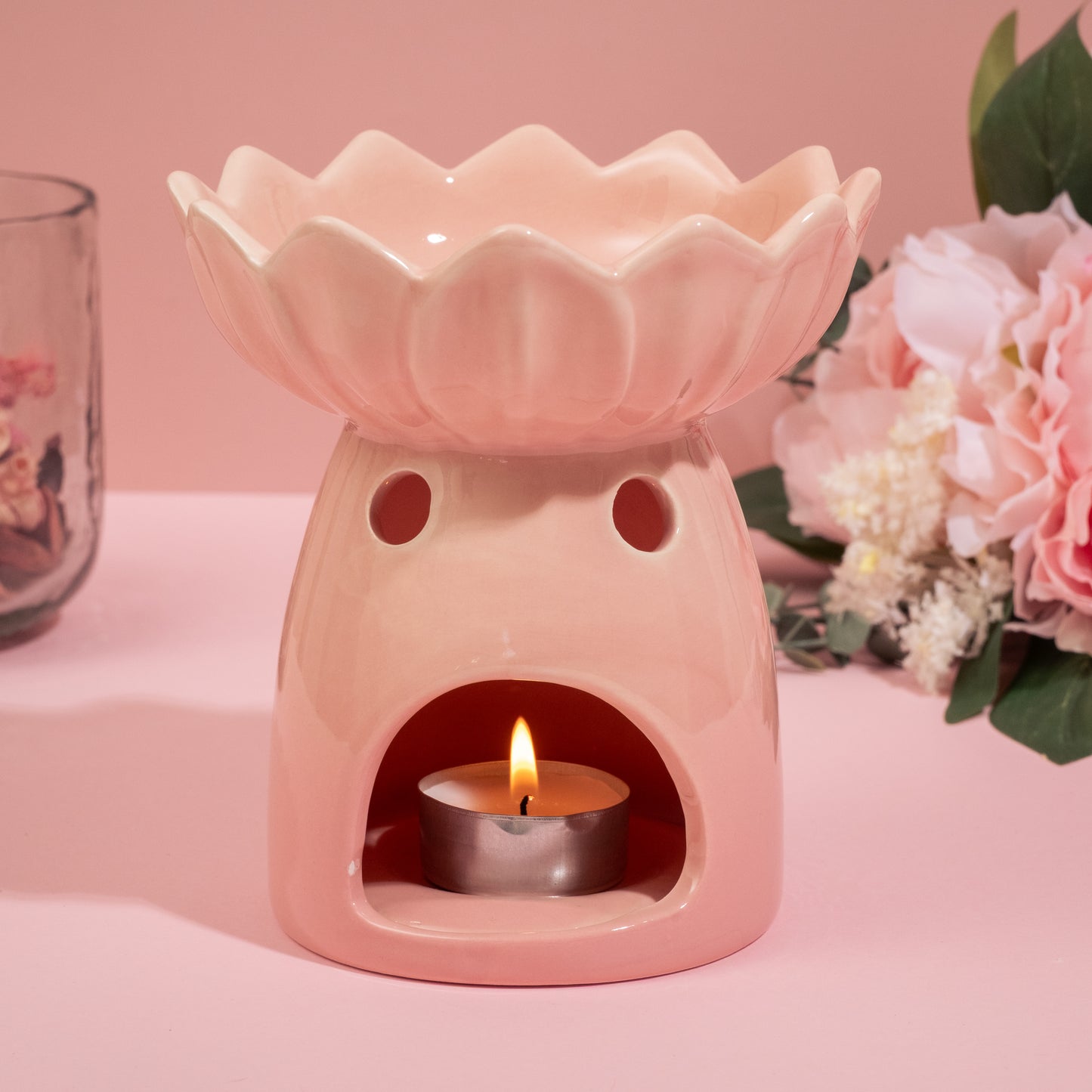 Queimador Lirio Rosa