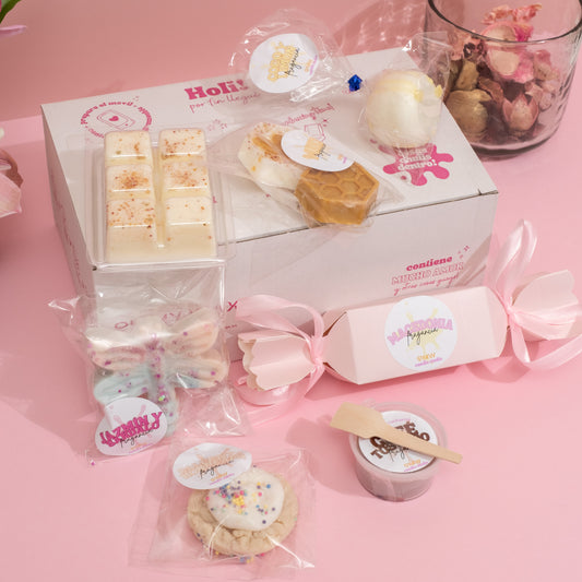 Caixa surpresa de wax melts