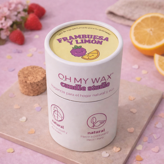 Wax melts - Framboesa e limão (+100 horas)